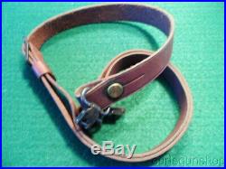 REMINGTON MODEL 700 BDL RIFLE FACTORY LEATHER SLING with QD SWIVELS
