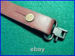 REMINGTON MODEL 700 BDL RIFLE FACTORY LEATHER SLING with QD SWIVELS