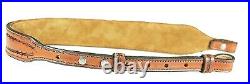RIFLE SLING HAND CRAFTED IN BROWN, SADDLE TAN OR BLACK and NEW BARBWIRE DESIGN