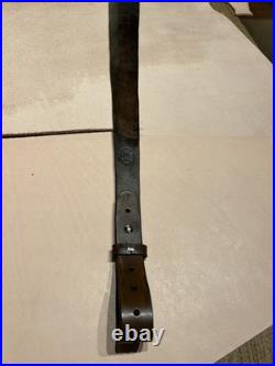 RUGER AMERICAN Custom Leather Rifle Sling Hand Tooled & Handmade in the USA