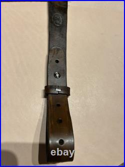 RUGER AMERICAN Custom Leather Rifle Sling Hand Tooled & Handmade in the USA