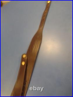 Rare New Galco Safari Ching Sling Dark Havana Leather Premium Rifle Gun Strap