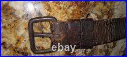 Rare Original WW2 Japanese Arisaka Rifle type 99 Leather Sling High grade