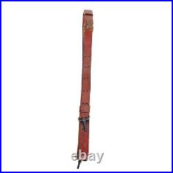 Red Head Duck Brand Leather Vintage Rifle Sling 157T Military Style Adjustable