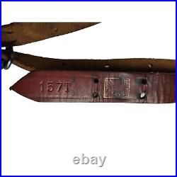 Red Head Duck Brand Military Style Vintage Rifle Sling Leather 157T Adjustable