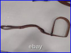 Reproduction RIA 1945 Springfield M1907 Rifle Leather Sling Military War Hunting