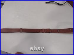 Reproduction RIA 1945 Springfield M1907 Rifle Leather Sling Military War Hunting