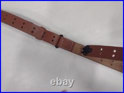 Reproduction RIA 1945 Springfield M1907 Rifle Leather Sling Military War Hunting