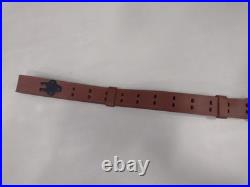 Reproduction RIA 1945 Springfield M1907 Rifle Leather Sling Military War Hunting