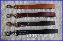 Reserve for 5 Custom Quality Leather Rifle Gun Sling Amish Made Adjustable NEW