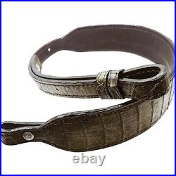 Rifel sling alligator leather