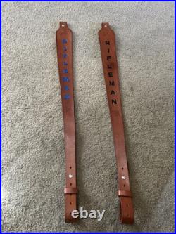 Rifeman # 2 Custom Leather Rifle Sling Hand Tooled And Made in the USA Rifeman # 2 Custom Leather Rifle Sling Hand Tooled And Made in the USA