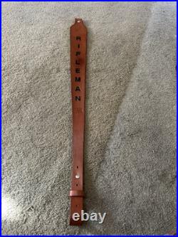 Rifeman # 2 Custom Leather Rifle Sling Hand Tooled And Made in the USA Rifeman # 2 Custom Leather Rifle Sling Hand Tooled And Made in the USA