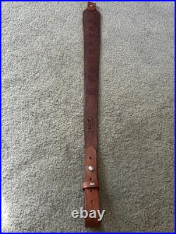 Rifeman # 2 Custom Leather Rifle Sling Hand Tooled And Made in the USA Rifeman # 2 Custom Leather Rifle Sling Hand Tooled And Made in the USA