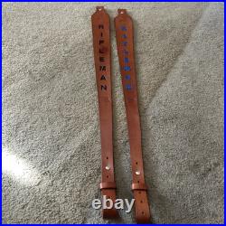 Rifeman # 2 Custom Leather Rifle Sling Hand Tooled And Made in the USA Rifeman # 2 Custom Leather Rifle Sling Hand Tooled And Made in the USA