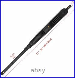 Rifle Shell Holder Bandolier Gun Sling for Shoulder Strap with Swivels Type Blac