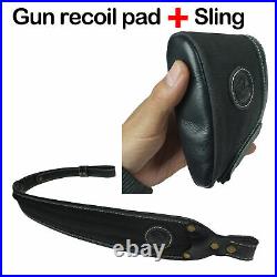 Rifle/Shotgun Recoil Pad Gun Buttstock with Rifle Gun Shoulder Sling, USA LOCAL