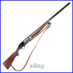 Rifle Shotgun Strap Gun Sling Genuine Leather Hunting Brown Hunting Shoulder New
