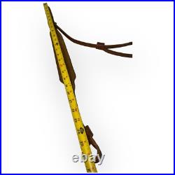 Rifle Sling AA&E Leathercraft Brown Cowhide Leather VINTAGE