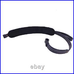 Rifle Sling Leather Shoulder Strap Fit for. 45-70.44MAG. 30-06 USA Shipping