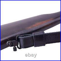 Rifle Sling Leather Shoulder Strap Fit for. 45-70.44MAG. 30-06 USA Shipping