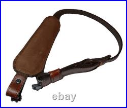 Rifle Sling Tooled Leather National Rifle Association Adjustable and Padded