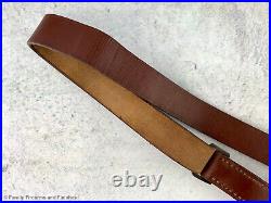 Romanian SKS Sling, M56, All Leather, Original Military Surplus #1-1