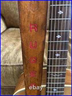 Ruger # 2 Custom Leather Rife Sling Hand Tooled And Made in the USA Ruger # 2 Custom Leather Rife Sling Hand Tooled And Made in the USA