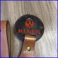 Ruger Leather Cobra Sling Brown Embossed Levy's Leather NEW Rifle 2.25 Canada