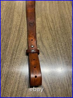 SAVAGE 22 Custom Leather Rifle Sling Hand Tooled And Made in the USA