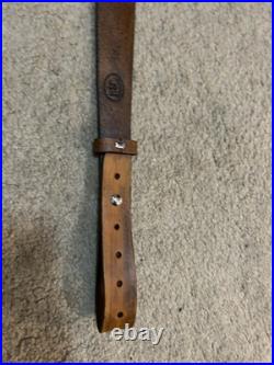 SAVAGE Custom Leather Rifle Sling Hand Tooled And Made in the USA