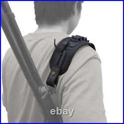 Shooting Combo of Leather Rifle Gun Buttstock Cover with Sling. 22LR. 357.308 12GA