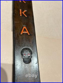 TIKKA # 2 Custom Leather Rifle Sling Hand Tooled and Handmade in the USA