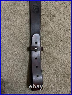 TIKKA Custom Leather Rifle Sling Hand Tooled And Made in the USA