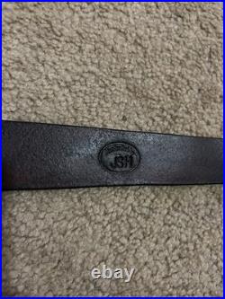 TIKKA Custom Leather Rifle Sling Hand Tooled And Made in the USA