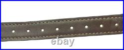 TOREL 4832 Rifle Gun Sling Deer Buck Acorns Stitched Leather Swivel EUC USA