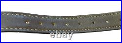 TOREL 4832 Rifle Gun Sling Deer Buck Acorns Stitched Leather Swivel EUC USA