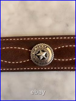 TOREL Rifle Gun Sling Texas Leather Belt