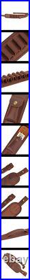 TOURBON 12GA Ammo Carry Holster 2 Point Shotgun Sling Finger Rest Strap Hunting