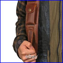 TOURBON 12GA Ammo Carry Holster 2 Point Shotgun Sling Finger Rest Strap Hunting
