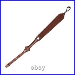 TOURBON Hunting Gun Sling Barrel Mounted Rifle Ammo Holder Vintage Leather Gift