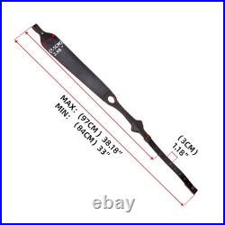 TOURBON Leather Gun Sling Swivels Shotgun Rifle Adjustable Belt-Multiple Choices