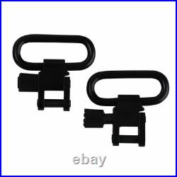 TOURBON Leather Gun Sling Swivels Shotgun Rifle Adjustable Belt-Multiple Choices