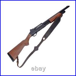 TOURBON Leather Gun Sling Swivels Shotgun Rifle Adjustable Belt-Multiple Choices