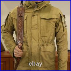 TOURBON Leather Rifle Sling Gun Muzzleloading Ammo Strap Barrel Mounted TOURBON Leather Rifle Sling Gun Muzzleloading Ammo Strap Barrel Mounted