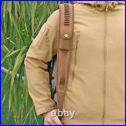 TOURBON Rifle Sling Gun Strap Non-slip 2 Points Adjust with. 22 Ammo Slot