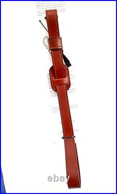 Torel Deluxe Leather Rifle Sling 8502058 Camo Woods Padded Unused In Pkg