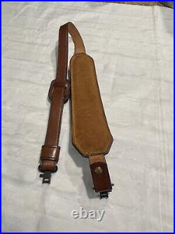 Torel Leather Rifle Sling Gun Strap Made in Texas Weatherby Elephant 4770 A255