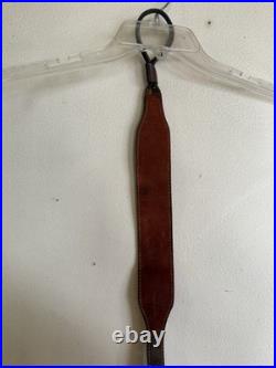 Torel Leather Vintage Gun Sling Ducks Waterfowl Hunting Made In USA