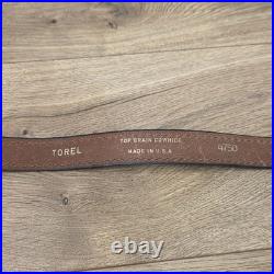 Torel Top Grain Cowhide Made In U. S. A. 4750 Rifle Sling Deer Design